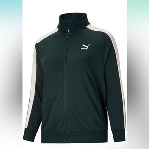 Puma Iconic T7 Track ‘68 Tracksuit Jacket in Green Size Large